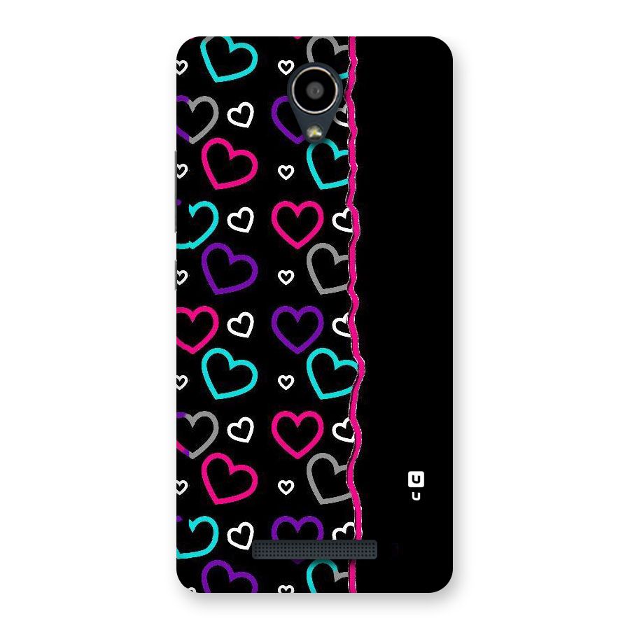 Empty Hearts Back Case for Redmi Note 2