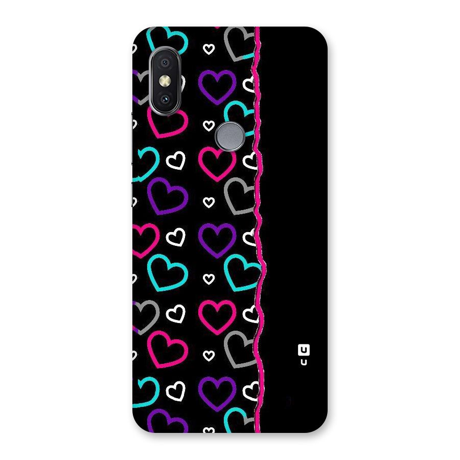 Empty Hearts Back Case for Redmi Y2