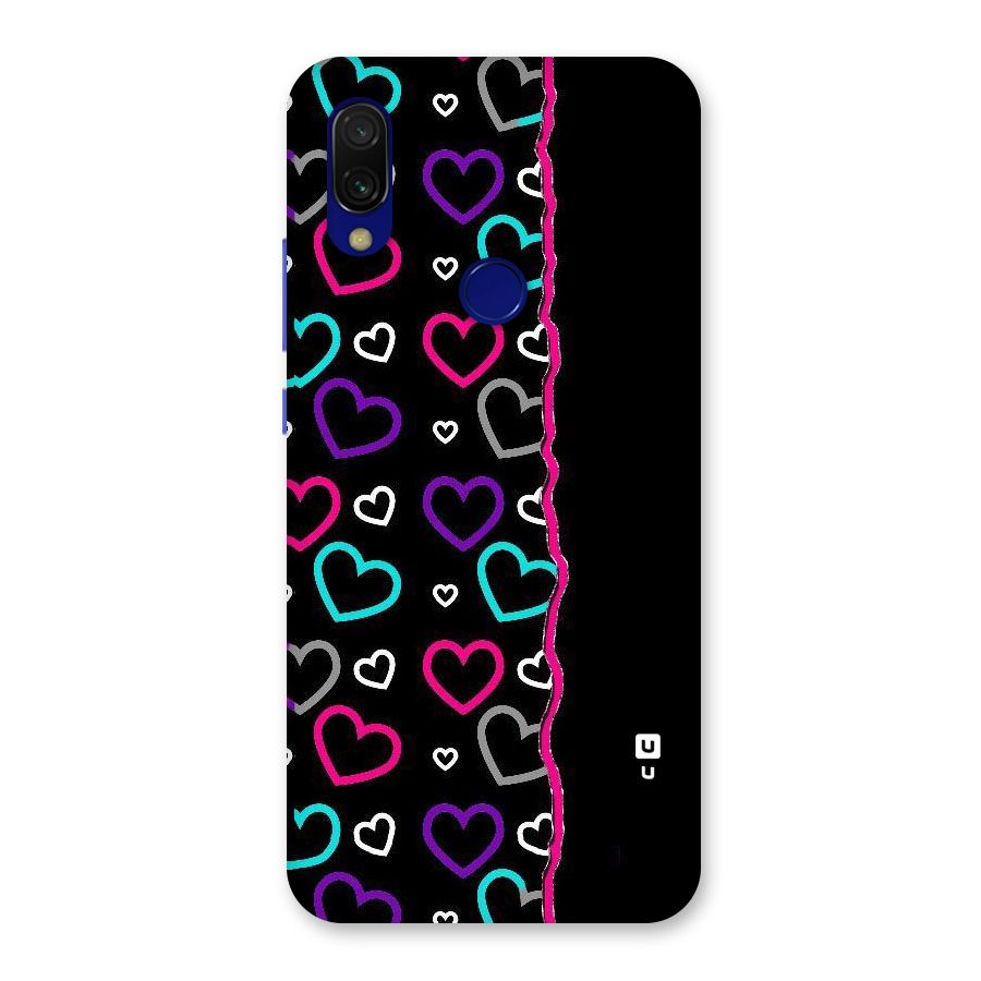 Empty Hearts Back Case for Redmi Y3