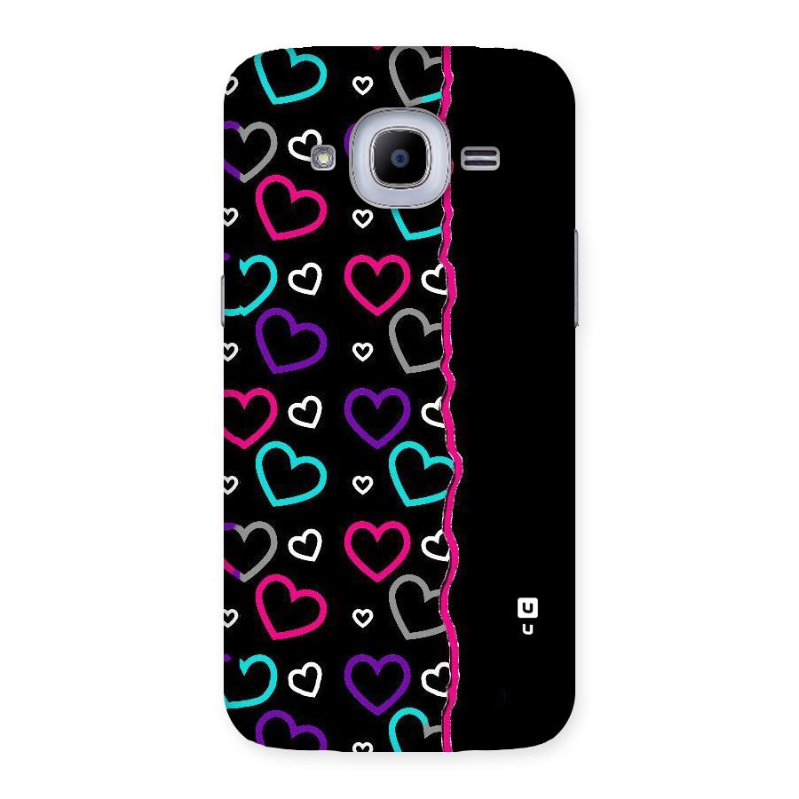 Empty Hearts Back Case for Samsung Galaxy J2 Pro