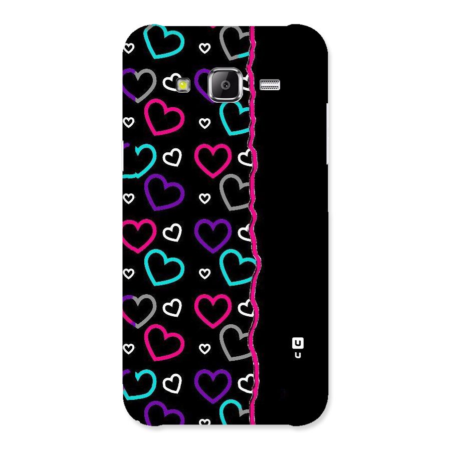 Empty Hearts Back Case for Samsung Galaxy J5