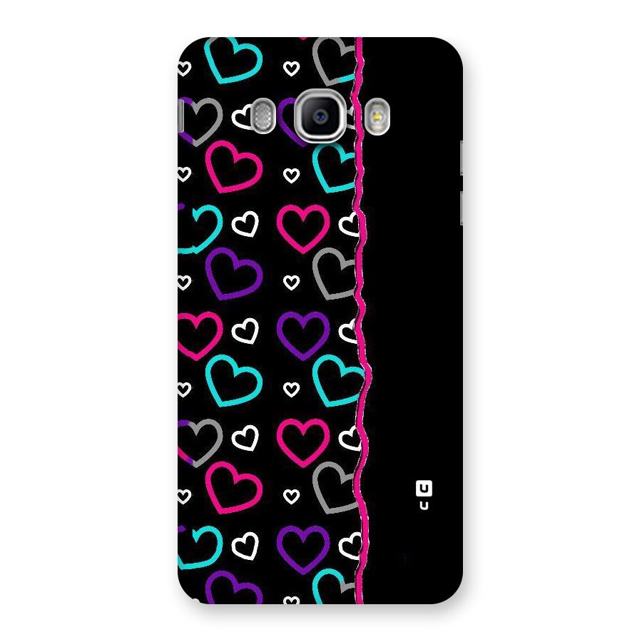 Empty Hearts Back Case for Samsung Galaxy J5 2016