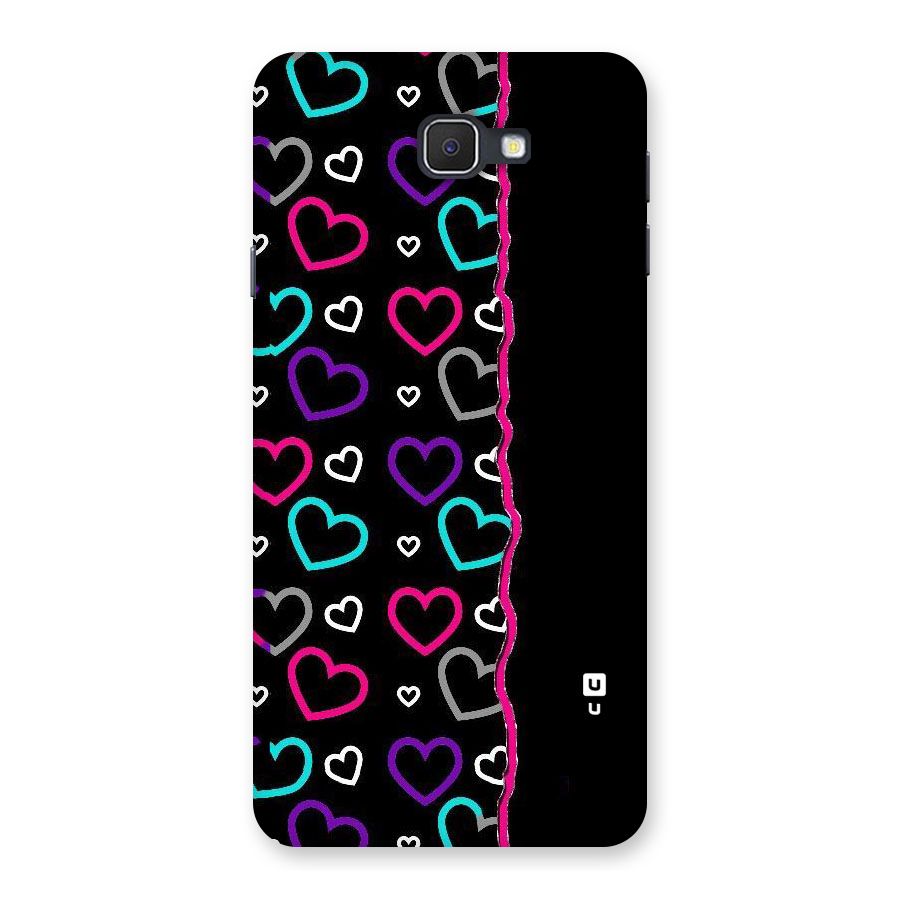 Empty Hearts Back Case for Samsung Galaxy J7 Prime
