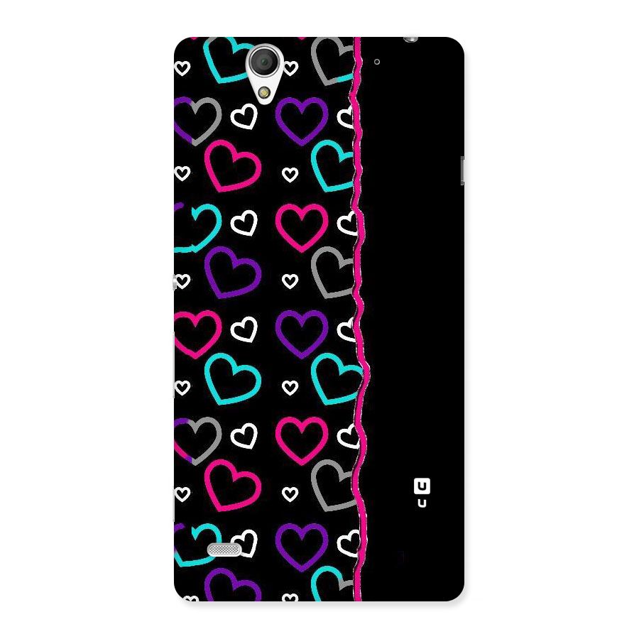 Empty Hearts Back Case for Sony Xperia C4