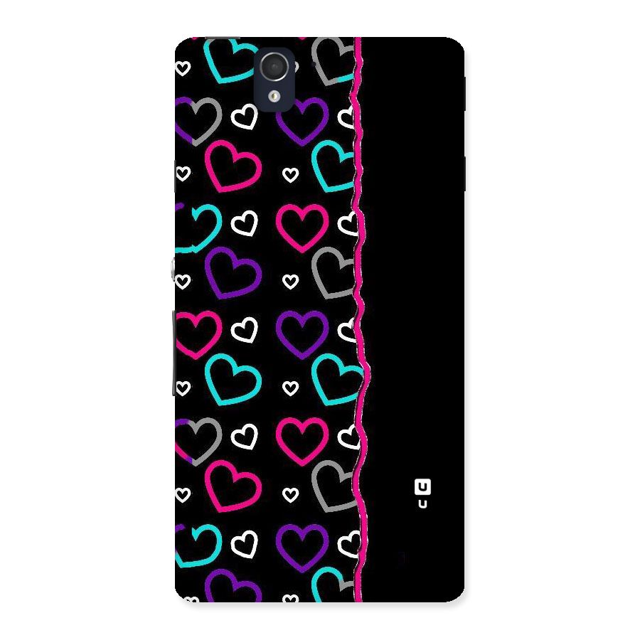 Empty Hearts Back Case for Sony Xperia Z