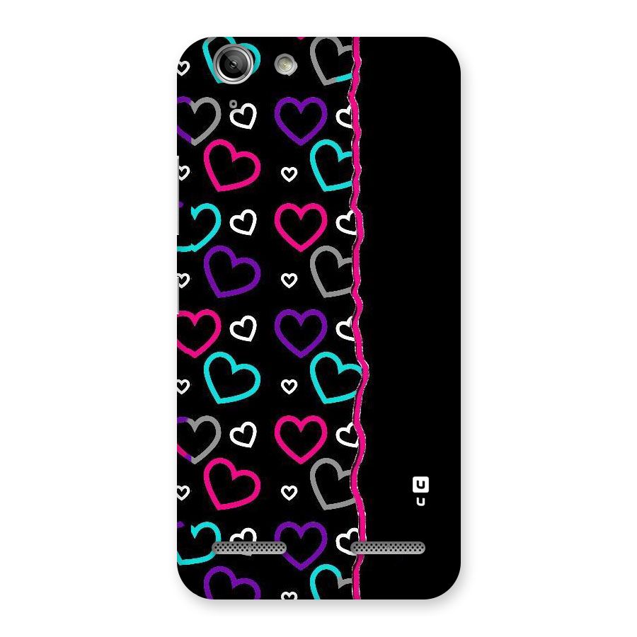 Empty Hearts Back Case for Vibe K5