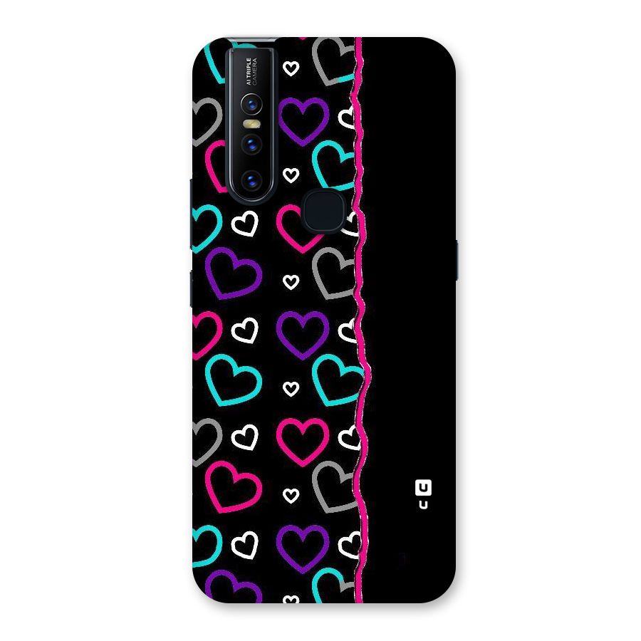 Empty Hearts Back Case for Vivo V15