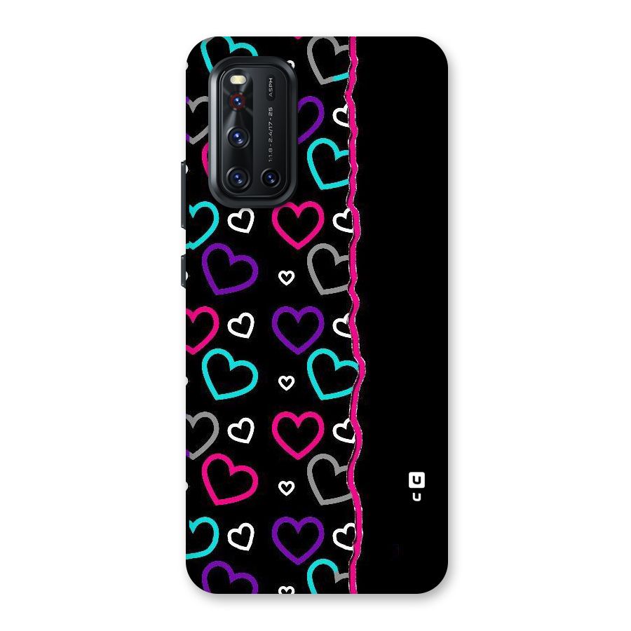 Empty Hearts Back Case for Vivo V19