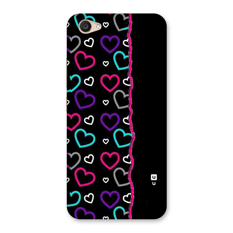 Empty Hearts Back Case for Vivo V5 Plus