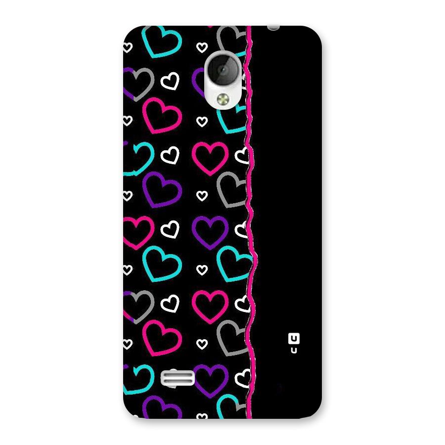 Empty Hearts Back Case for Vivo Y21