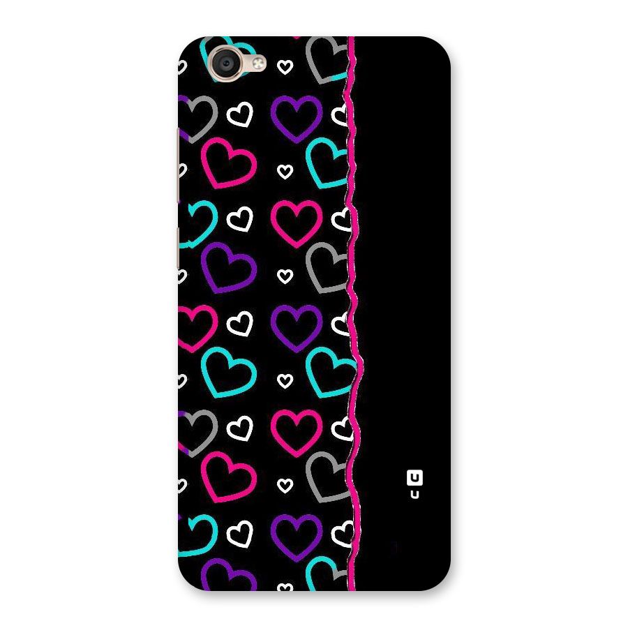Empty Hearts Back Case for Vivo Y55s