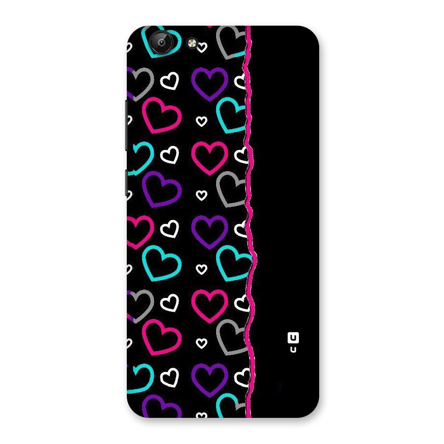 Empty Hearts Back Case for Vivo Y69