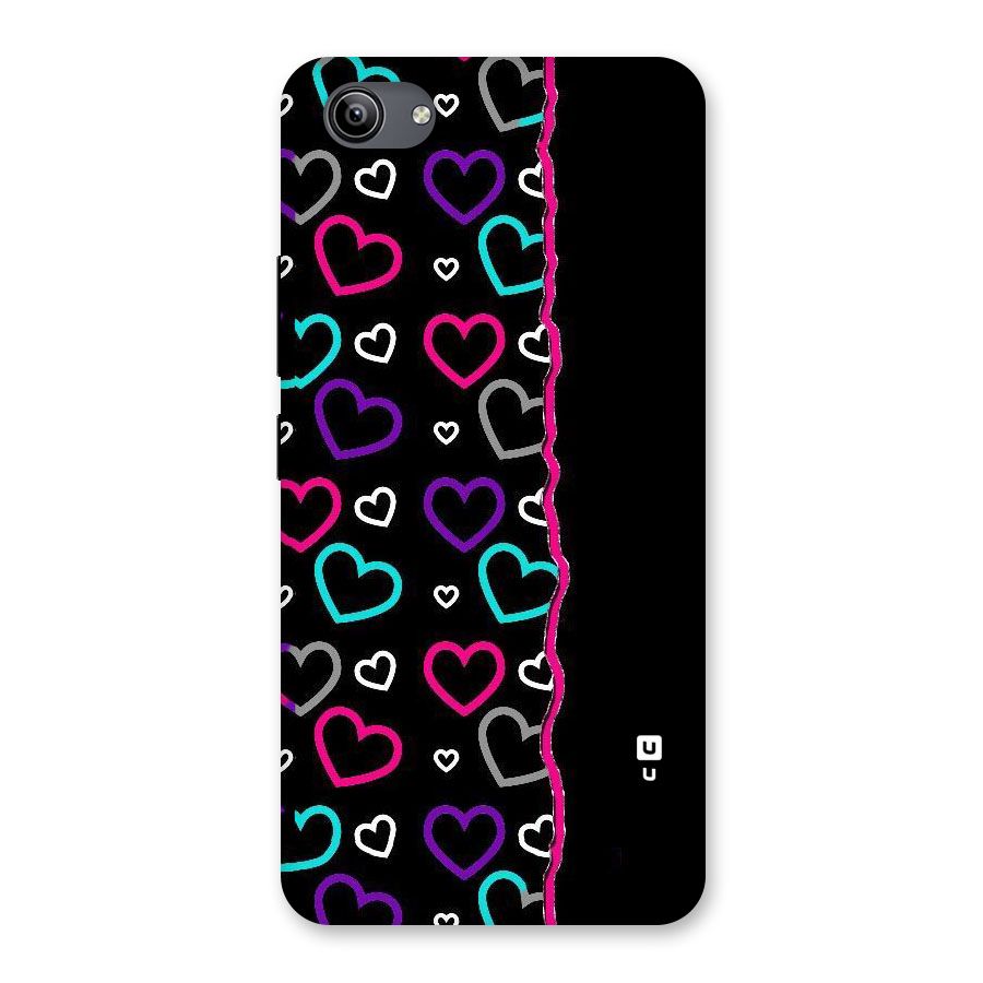 Empty Hearts Back Case for Vivo Y81i