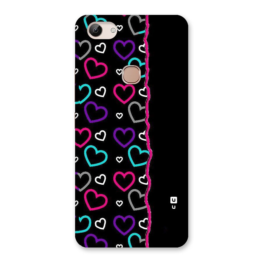 Empty Hearts Back Case for Vivo Y83