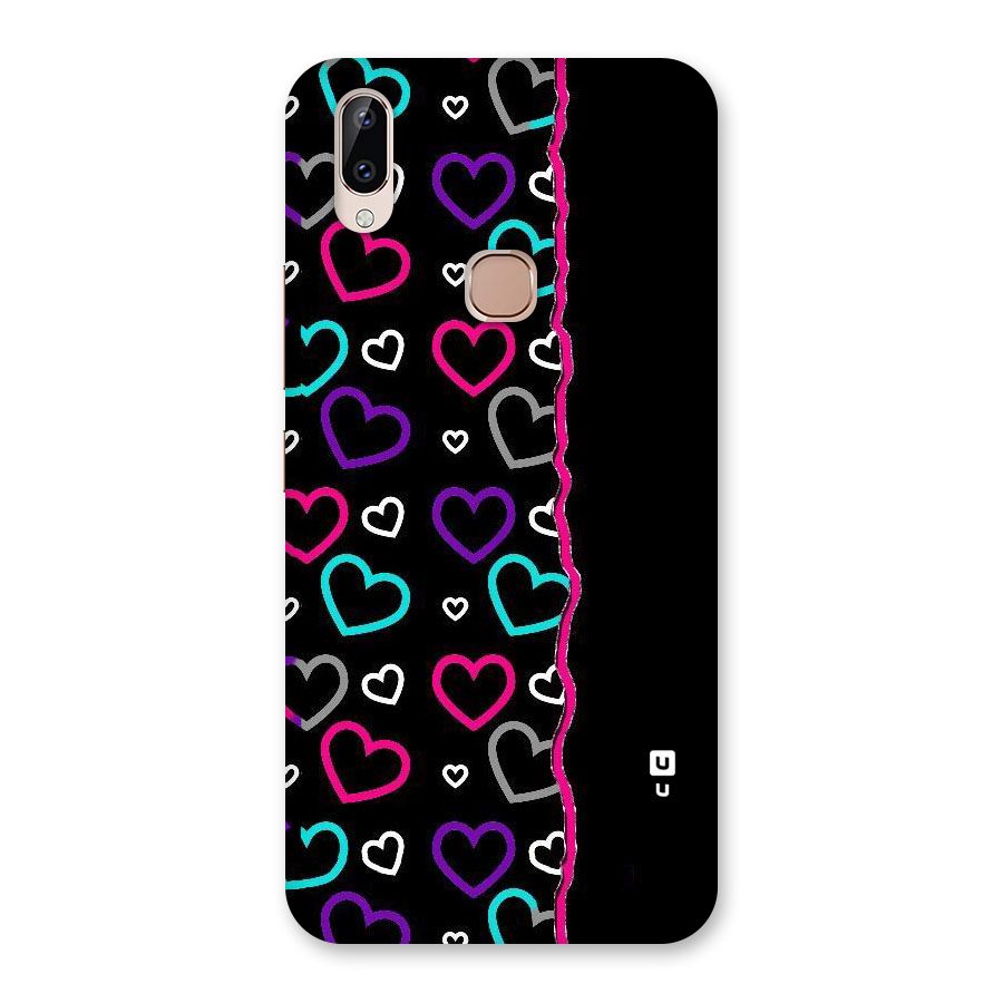 Empty Hearts Back Case for Vivo Y83 Pro