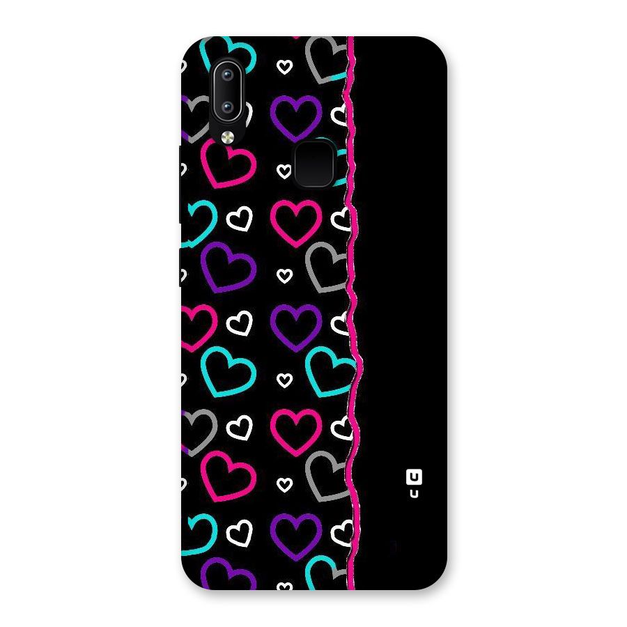 Empty Hearts Back Case for Vivo Y93