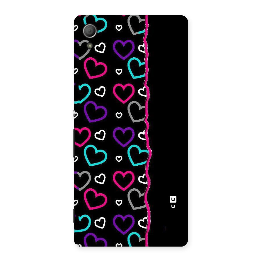 Empty Hearts Back Case for Xperia Z3 Plus