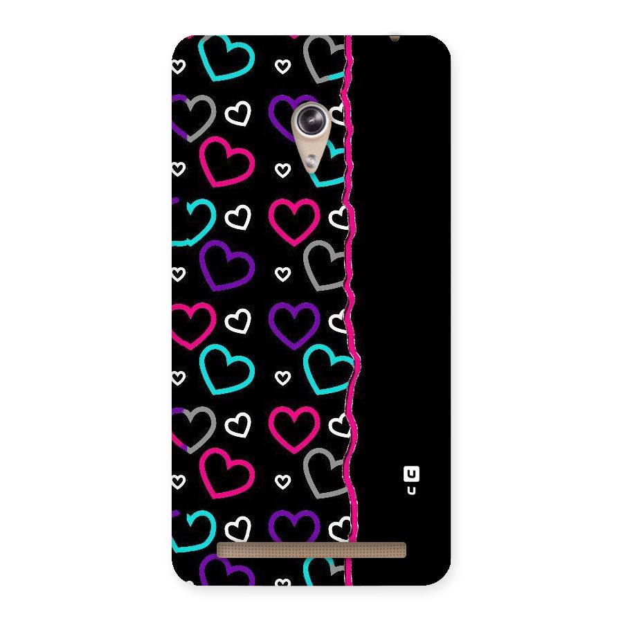 Empty Hearts Back Case for Zenfone 6