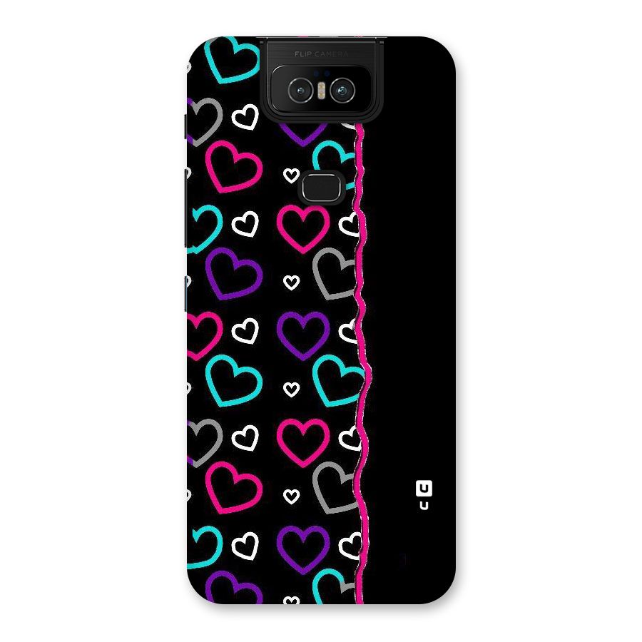 Empty Hearts Back Case for Zenfone 6z