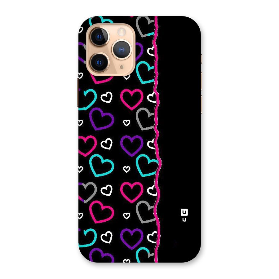 Empty Hearts Back Case for iPhone 11 Pro