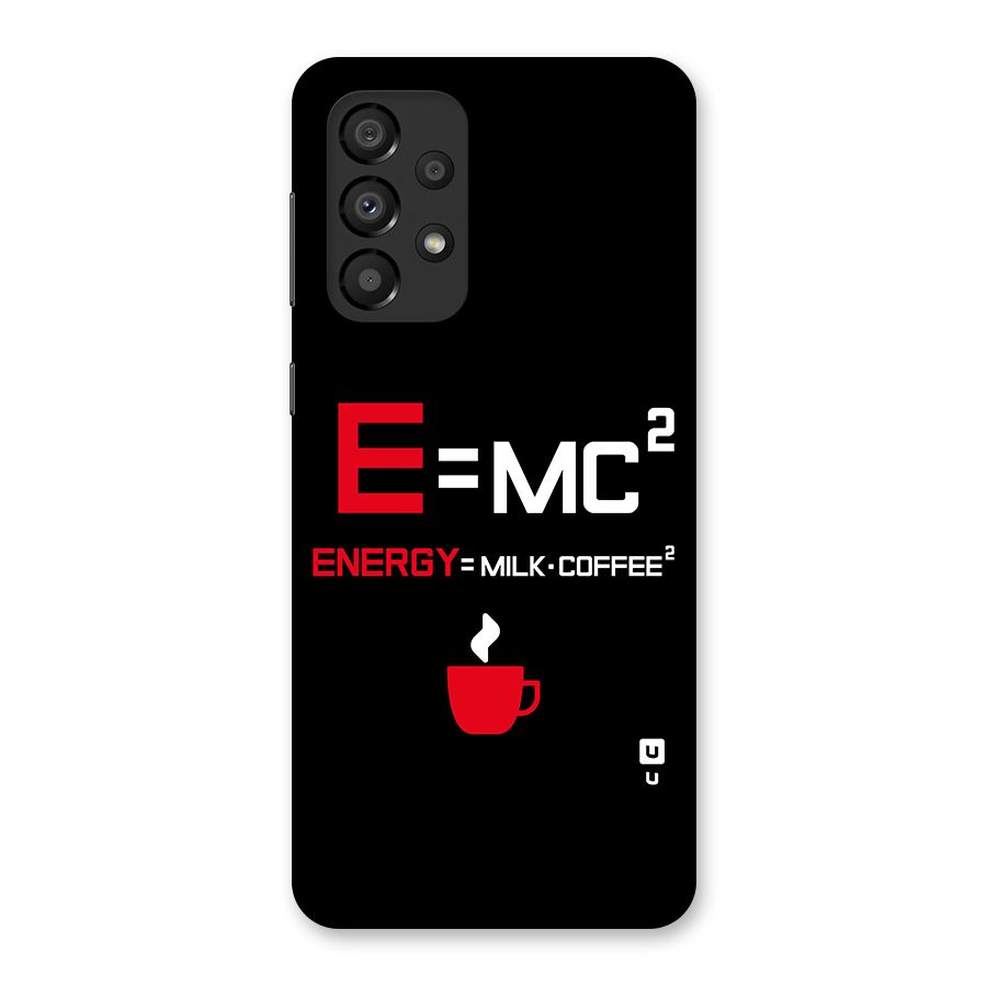 Energy Coffee Equation Back Case for Galaxy A33 5G