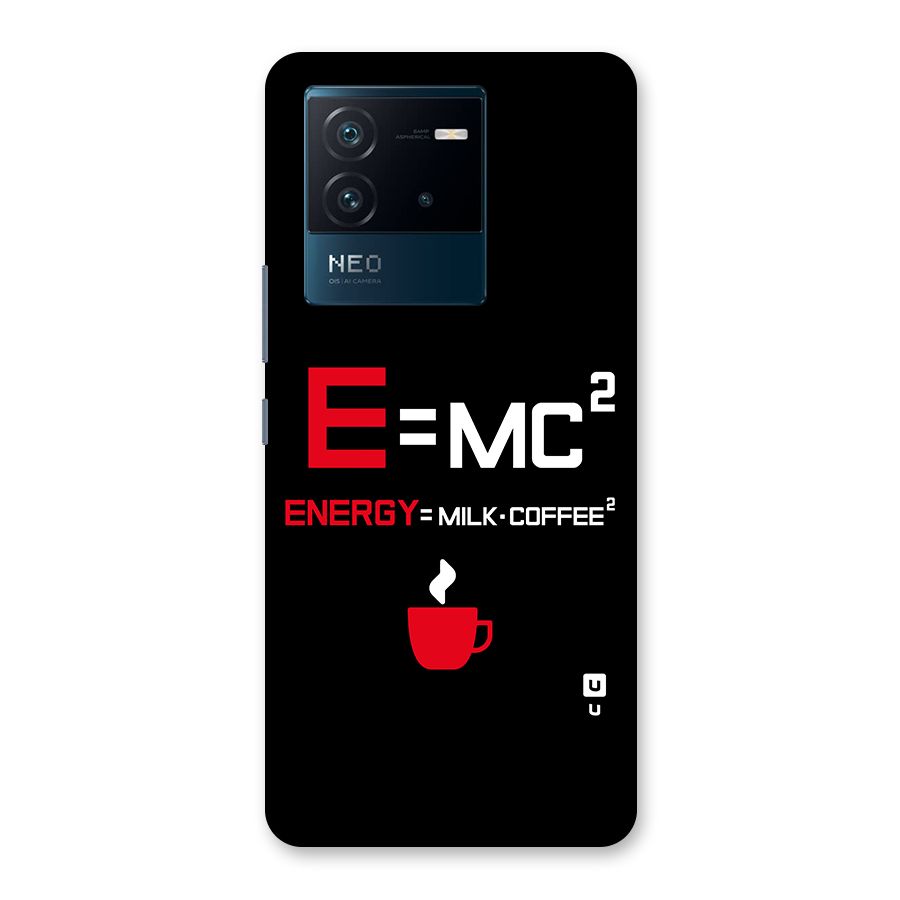 Energy Coffee Equation Back Case for Vivo iQOO Neo 6 5G