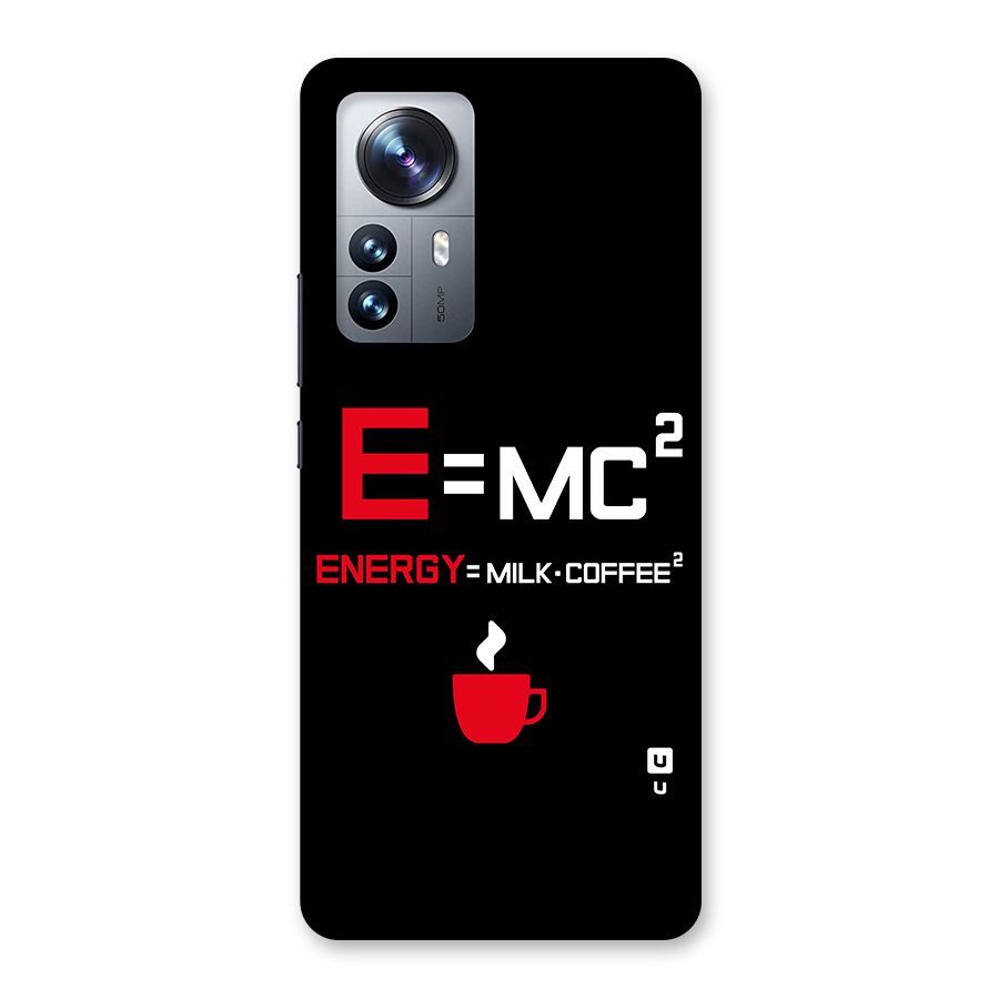 Energy Coffee Equation Back Case for Xiaomi 12 Pro