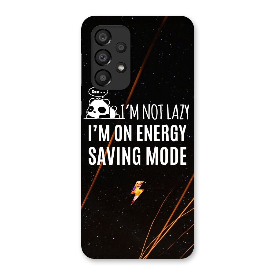 Energy Saving Mode Back Case for Galaxy A33 5G
