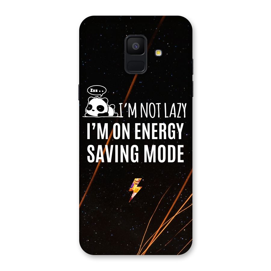 Energy Saving Mode Back Case for Galaxy A6 (2018)
