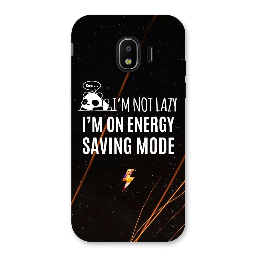 Energy Saving Mode Back Case for Galaxy J2 Pro 2018