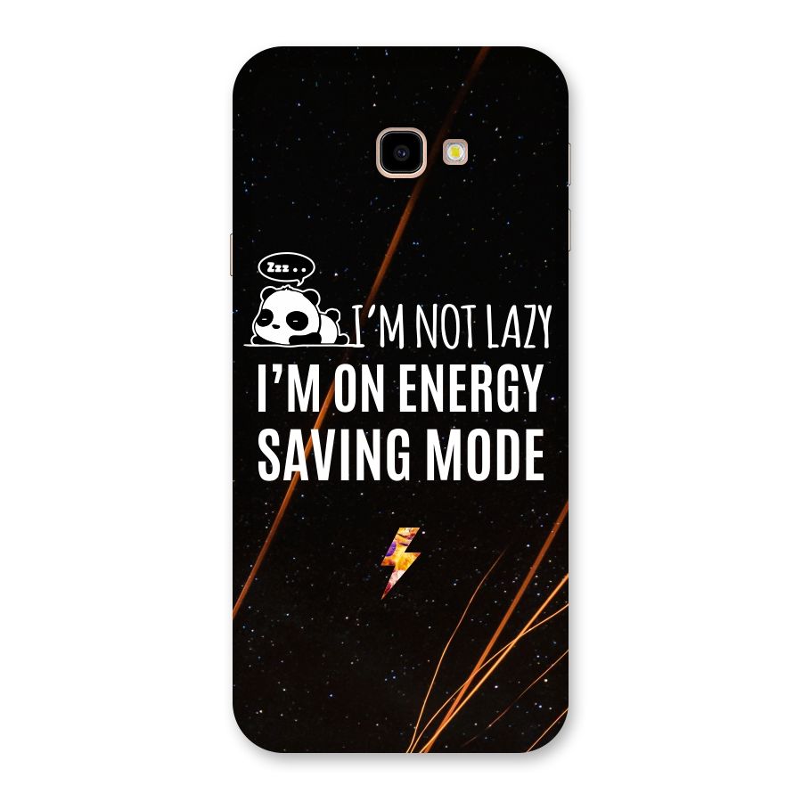 Energy Saving Mode Back Case for Galaxy J4 Plus