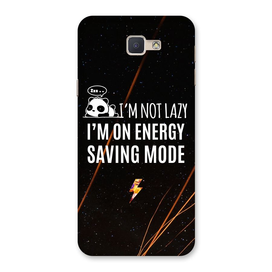 Energy Saving Mode Back Case for Galaxy J5 Prime