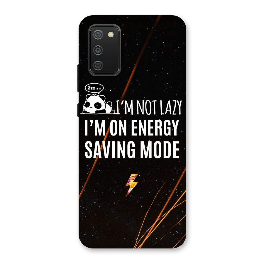 Energy Saving Mode Back Case for Galaxy M02s