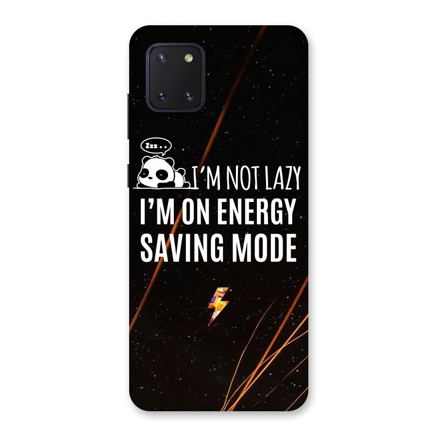 Energy Saving Mode Back Case for Galaxy Note 10 Lite