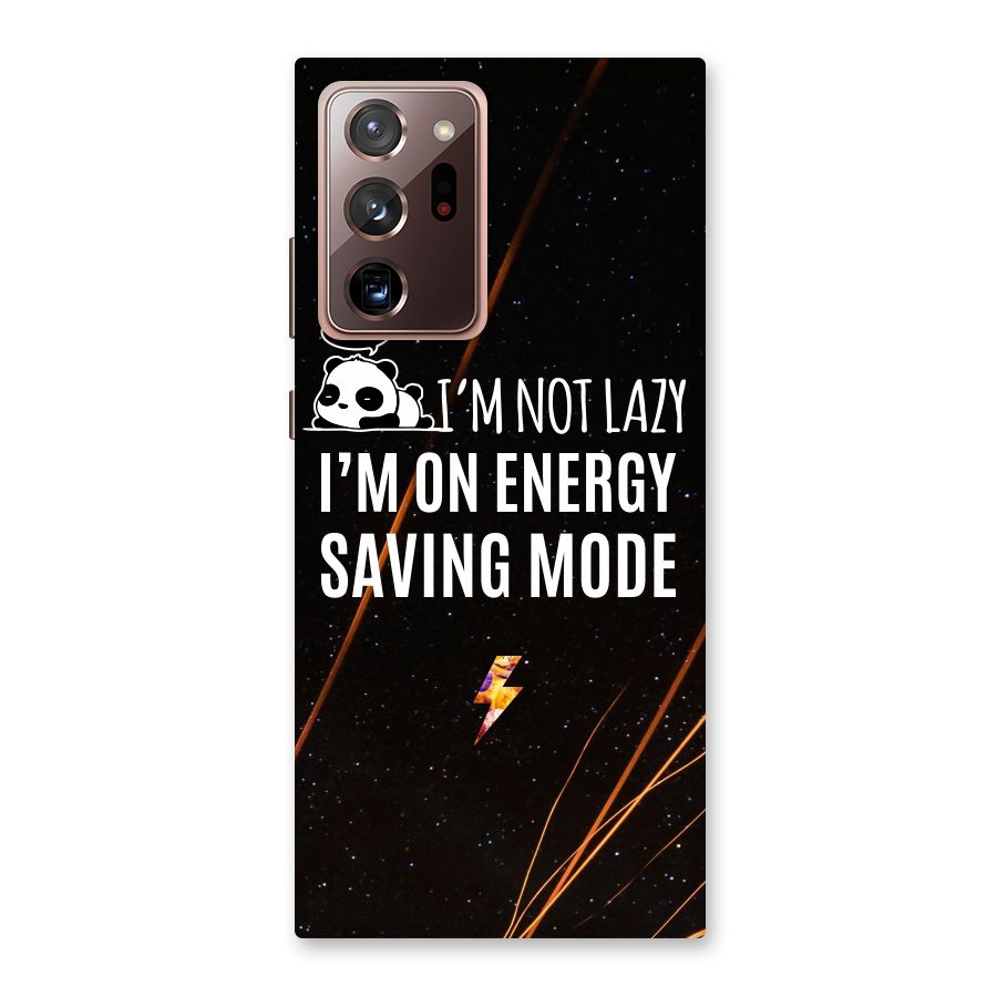 Energy Saving Mode Back Case for Galaxy Note 20 Ultra