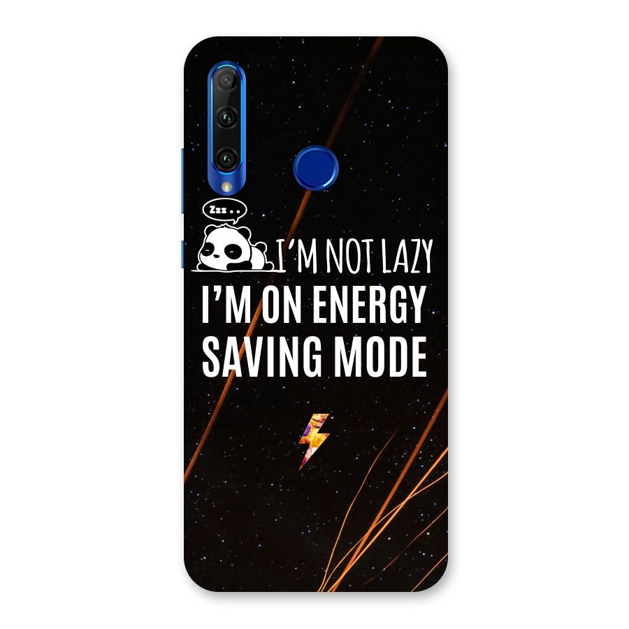 Energy Saving Mode Back Case for Honor 20i