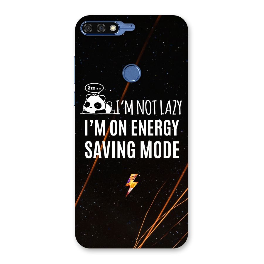 Energy Saving Mode Back Case for Honor 7C