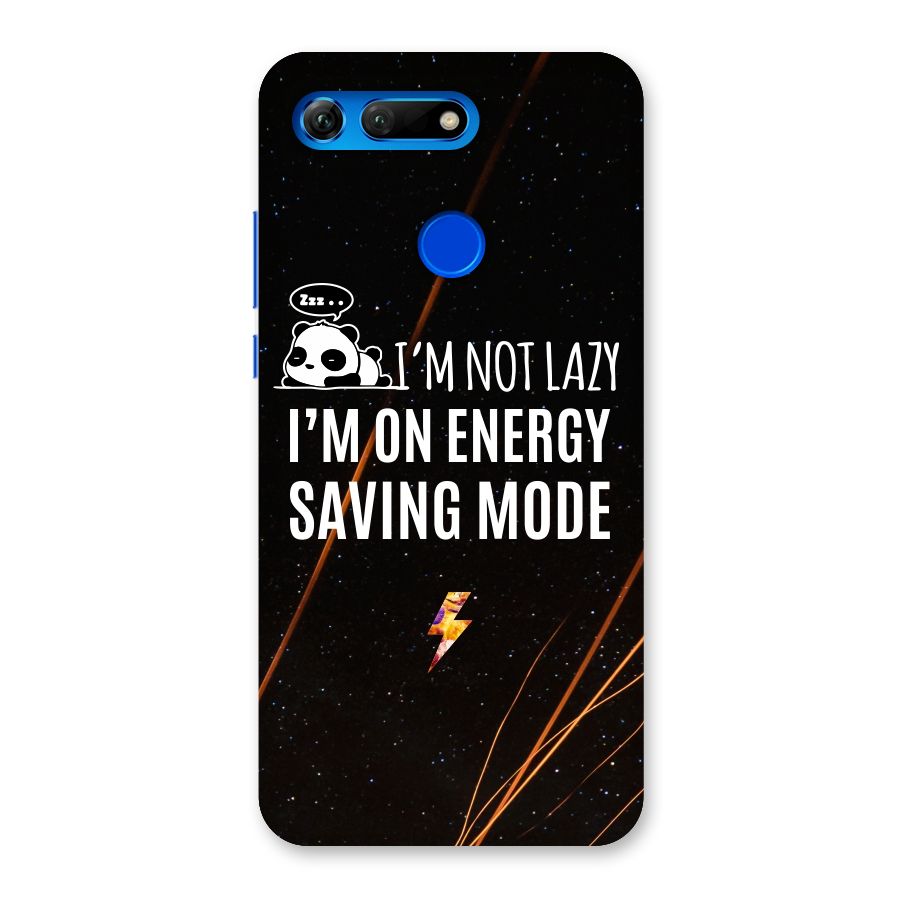 Energy Saving Mode Back Case for Honor View 20