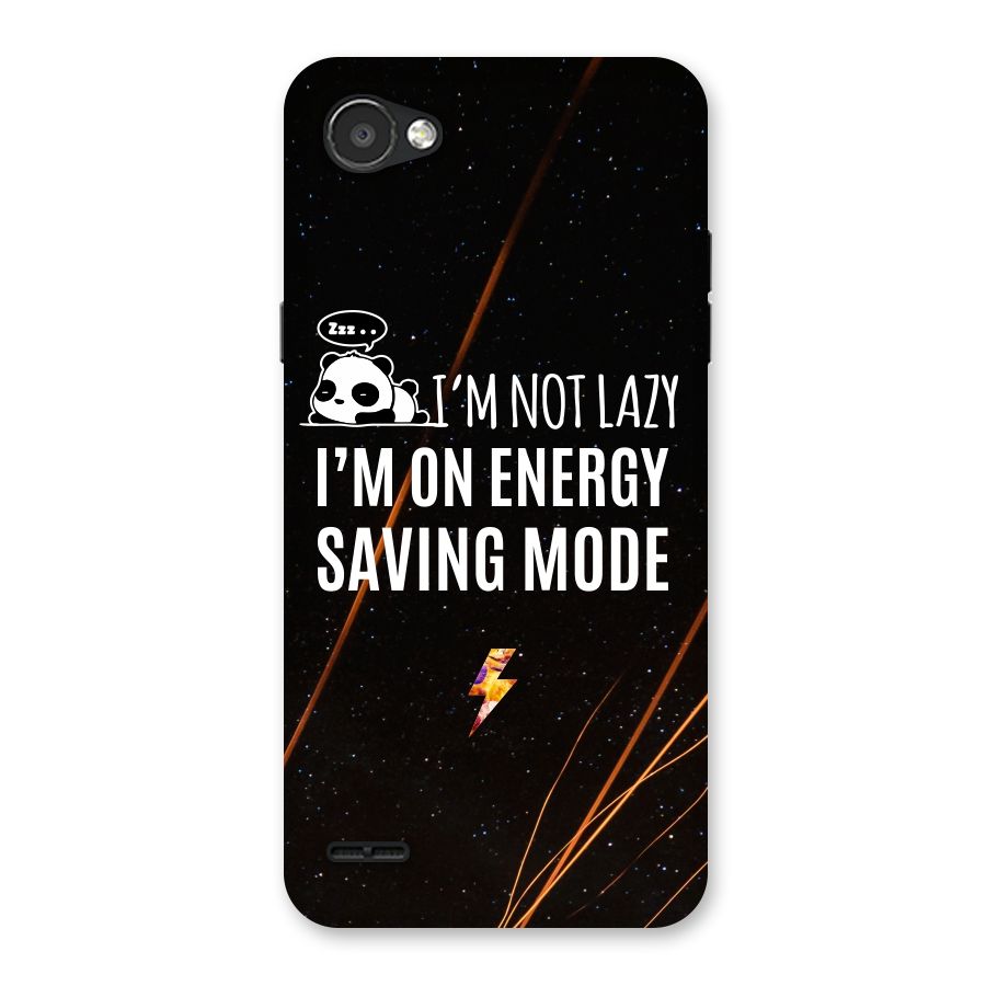 Energy Saving Mode Back Case for LG Q6