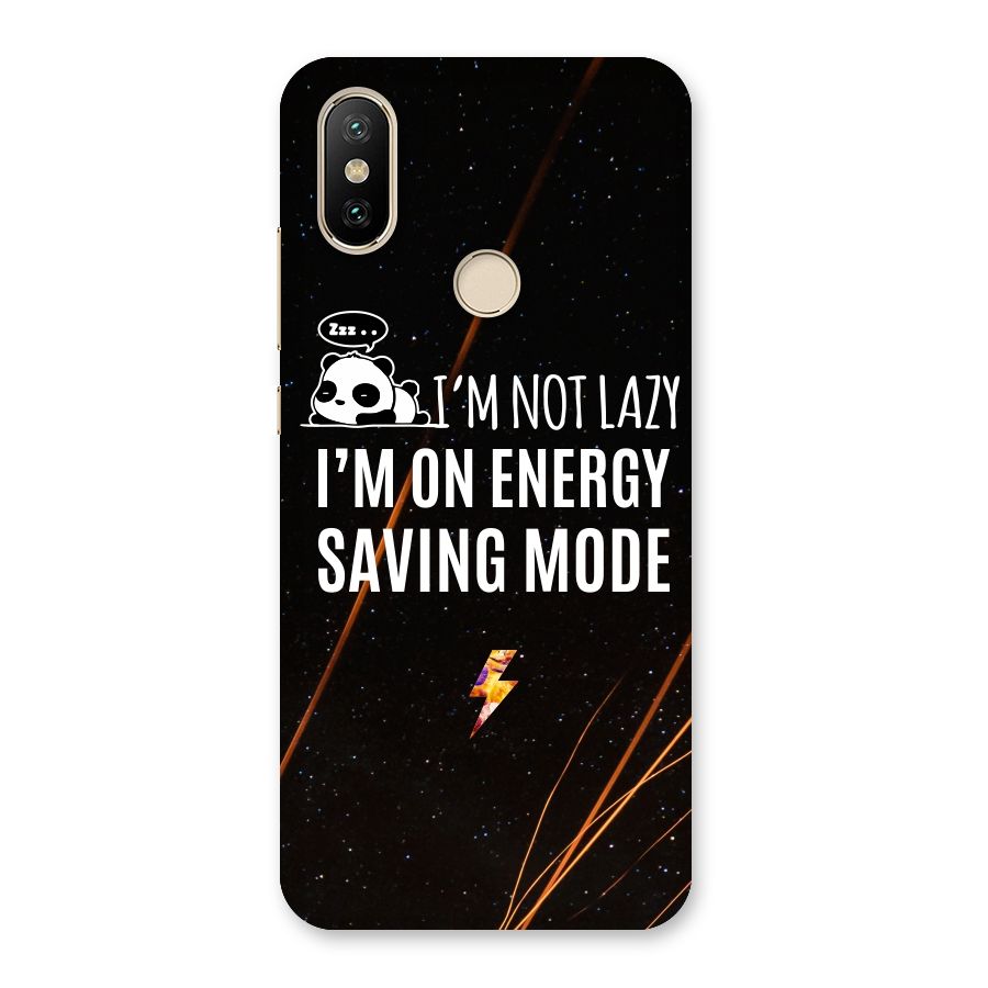 Energy Saving Mode Back Case for Mi A2