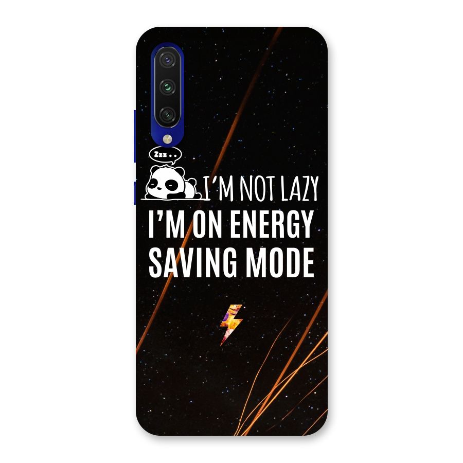Energy Saving Mode Back Case for Mi A3