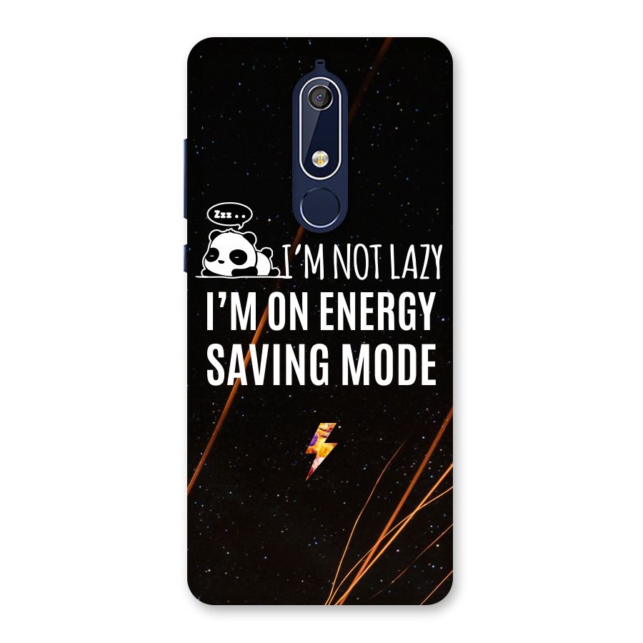 Energy Saving Mode Back Case for Nokia 5.1