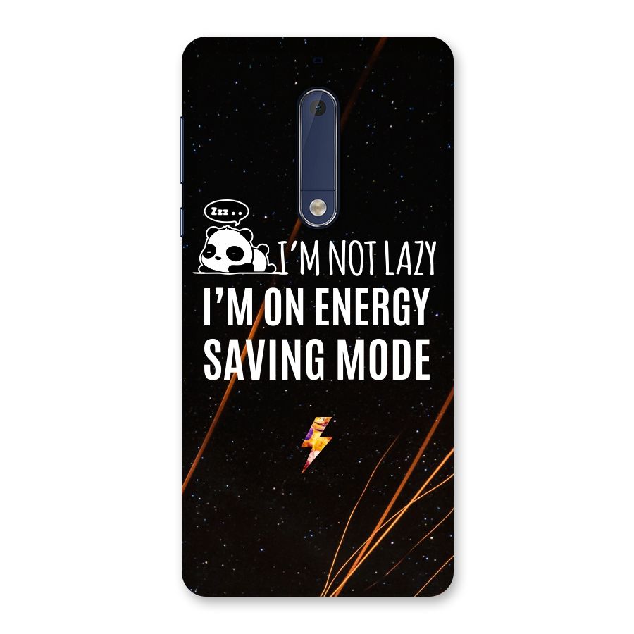 Energy Saving Mode Back Case for Nokia 5