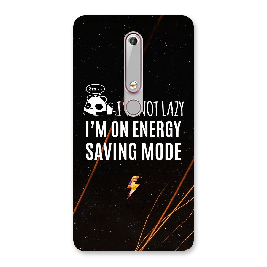Energy Saving Mode Back Case for Nokia 6.1