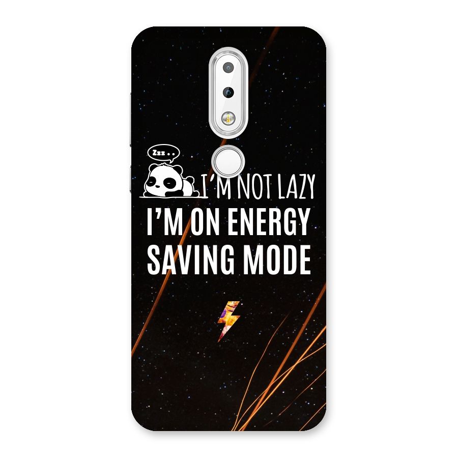 Energy Saving Mode Back Case for Nokia 6.1 Plus