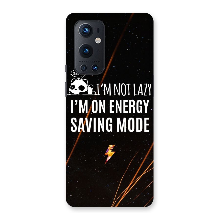 Energy Saving Mode Back Case for OnePlus 9 Pro