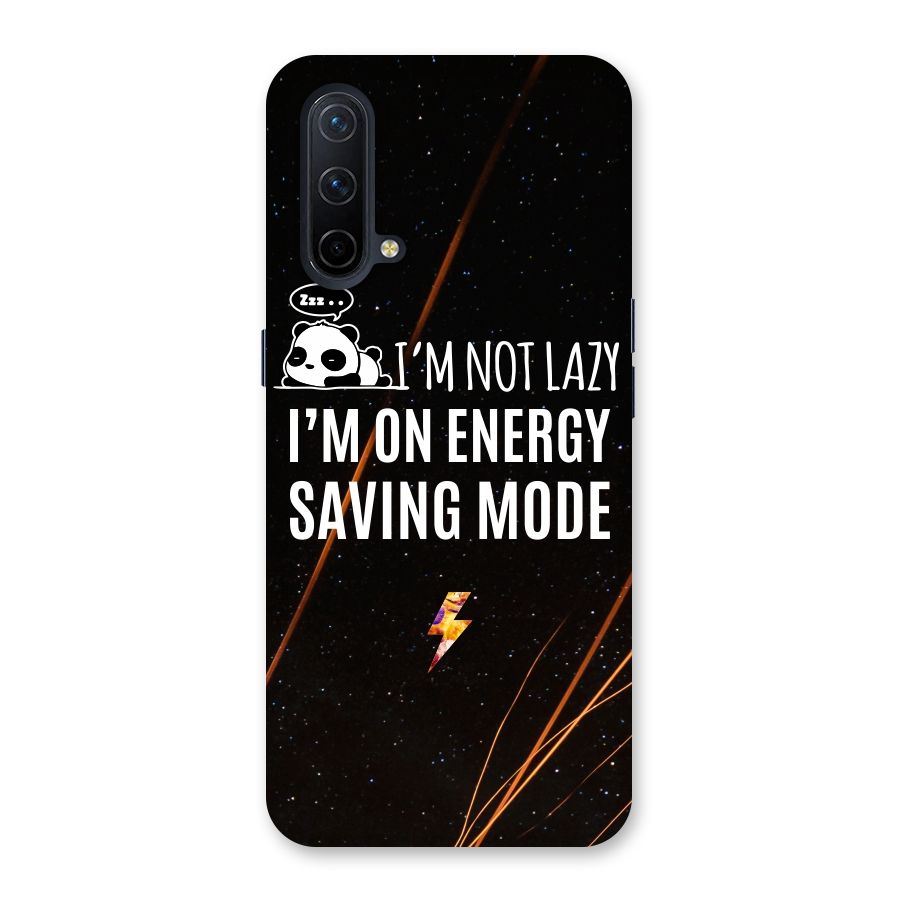 Energy Saving Mode Back Case for OnePlus Nord CE 5G