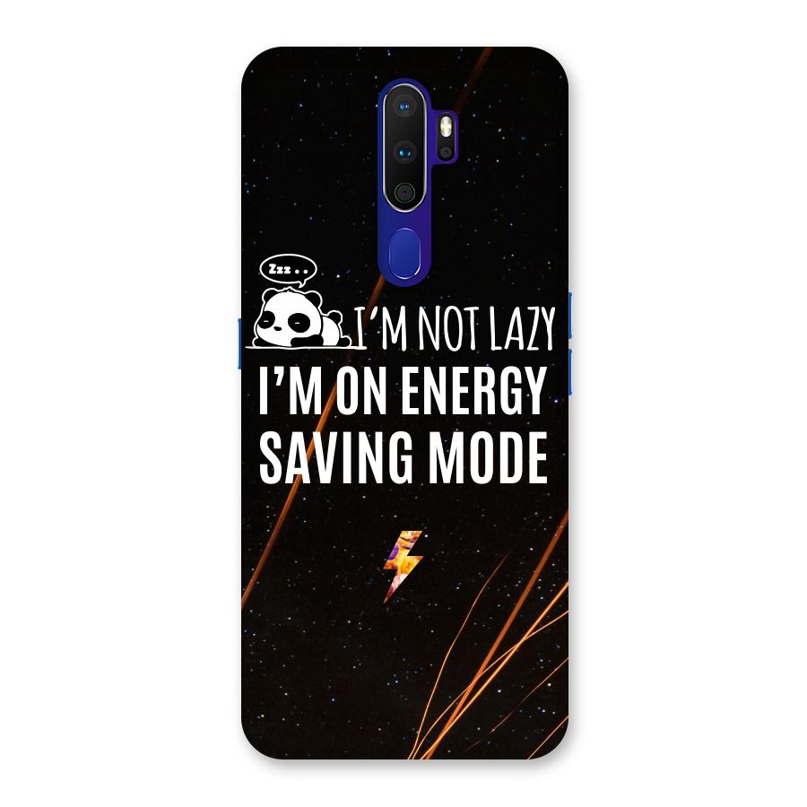 Energy Saving Mode Back Case for Oppo A9 (2020)