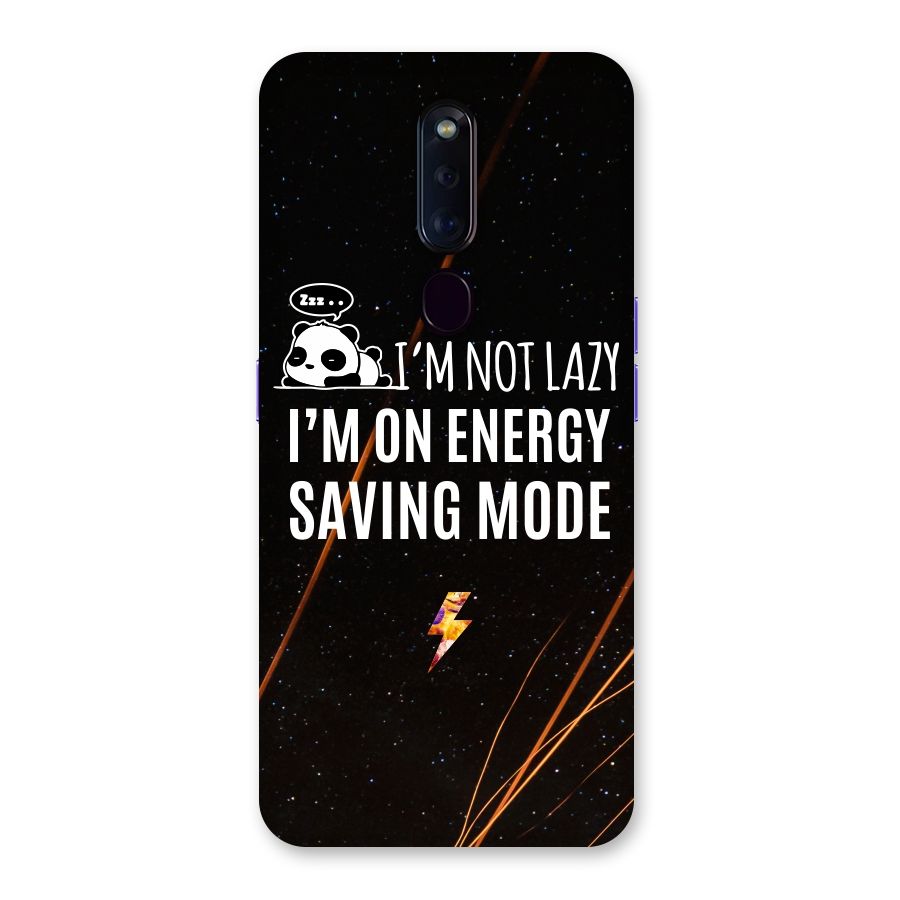 Energy Saving Mode Back Case for Oppo F11 Pro