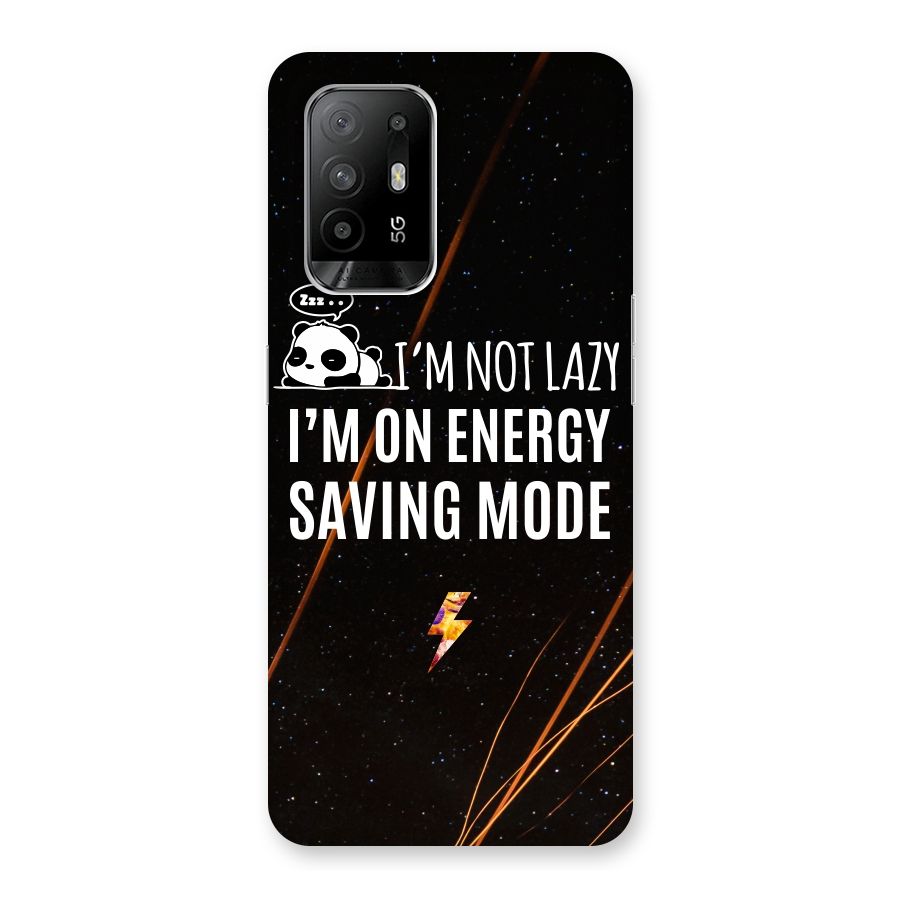 Energy Saving Mode Back Case for Oppo F19 Pro Plus 5G
